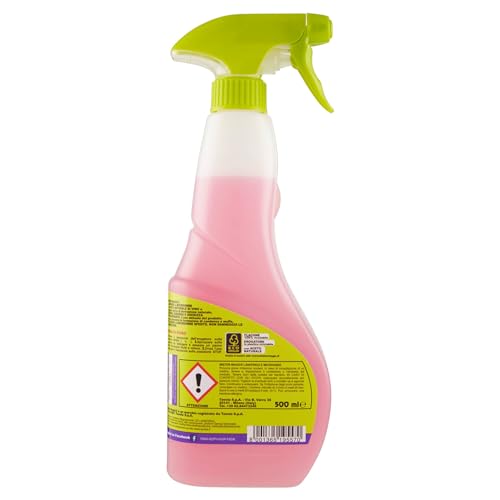 Mr Magic Detergente Lavafrigo e Microonde, Sgrassa e Igienizza, Previene i Cattivi Odori, Arricchito con Aceto Naturale, Confezione da 500 ml