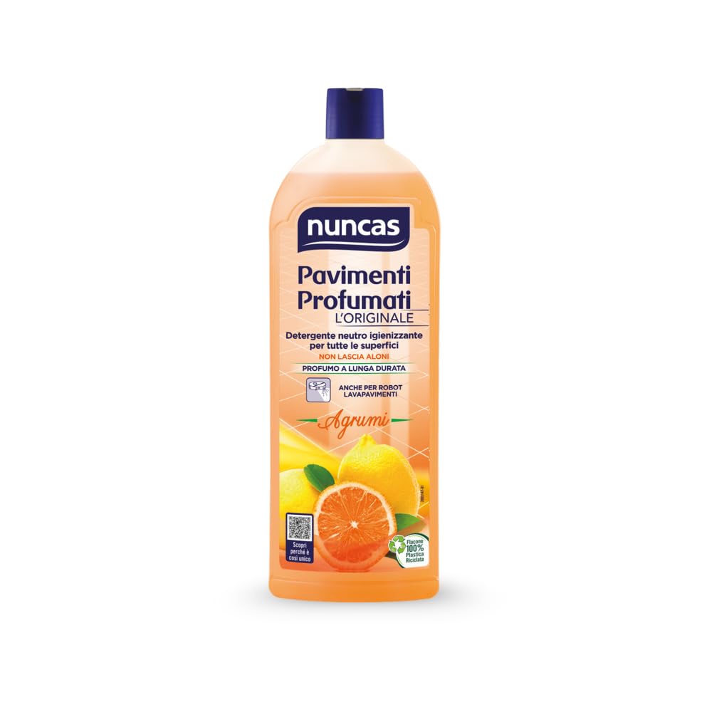 Nuncas Pavimenti Profumati - Detergente Pavimenti - Agrumi - 1000ml