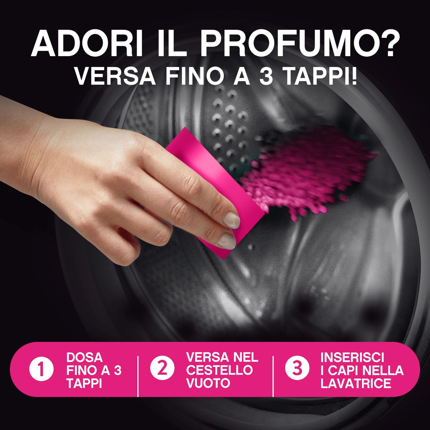 Lenor Profumatore Bucato Lavatrice Unstoppables Freschezza Floreale, Mega Pacco 6 x 270 g