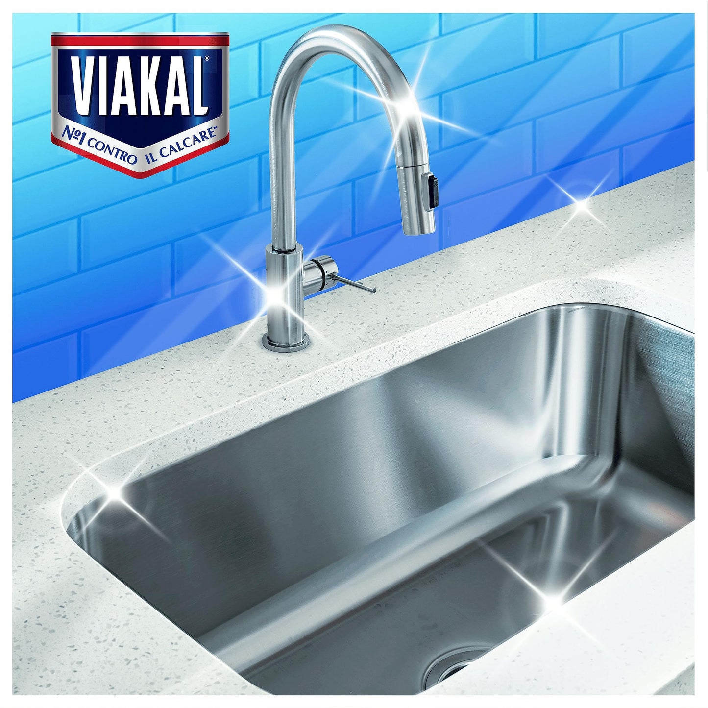 Viakal Classic Spray Anti-Kalk, Anti-drop-teknologi (2 x 720ml)